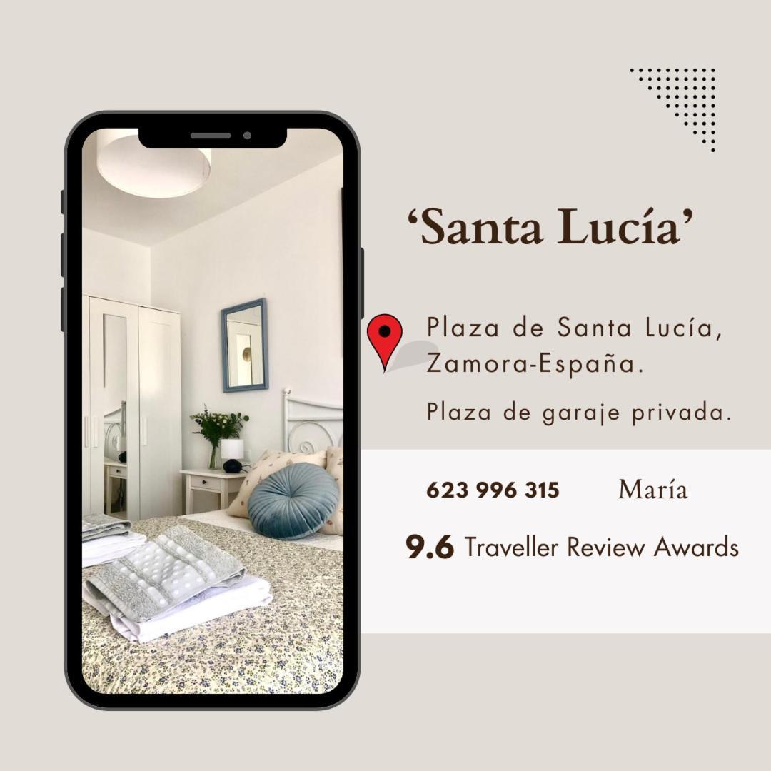 Santa Lucia Garaje Privado Apartment Zamora Bagian luar foto